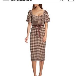 Antonio Melani Donna Plaid Dress